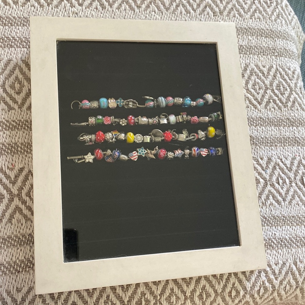 Seasonal Charm bracelets in a beautiful bracelet case